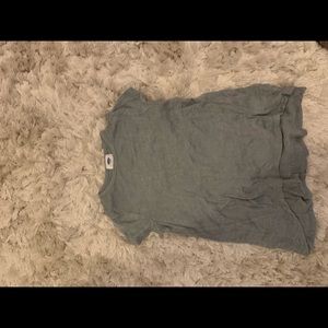 A gray swimsuit cover up from Old Navy for girls.